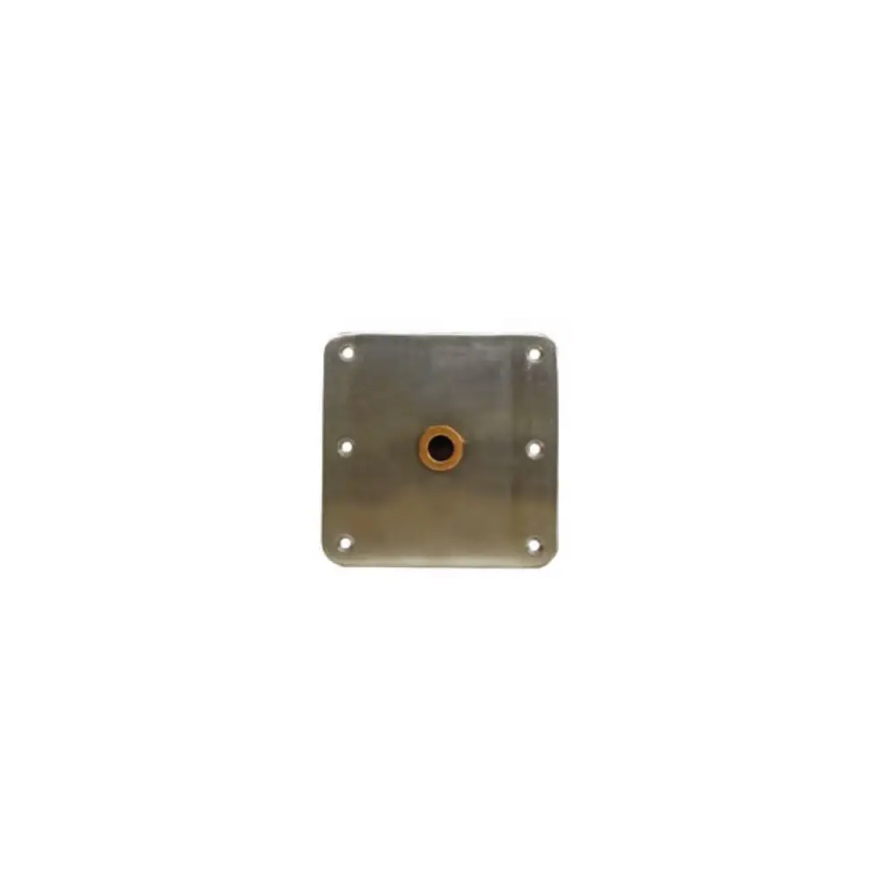 Boat Seat Pedestal Base Plate - With Steel Lip Tube - ATT6773-T